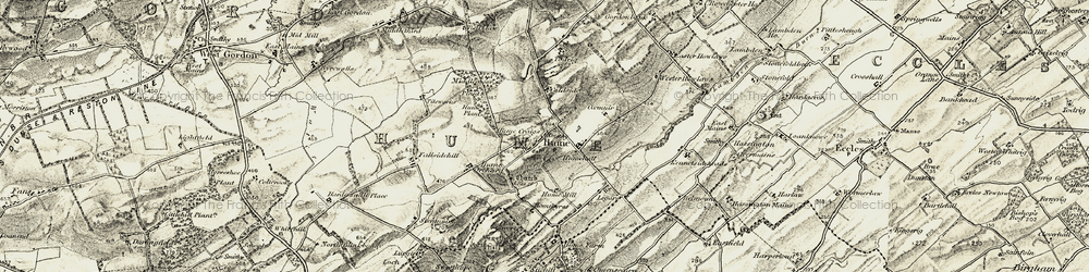 Old map of Legars in 1901-1904