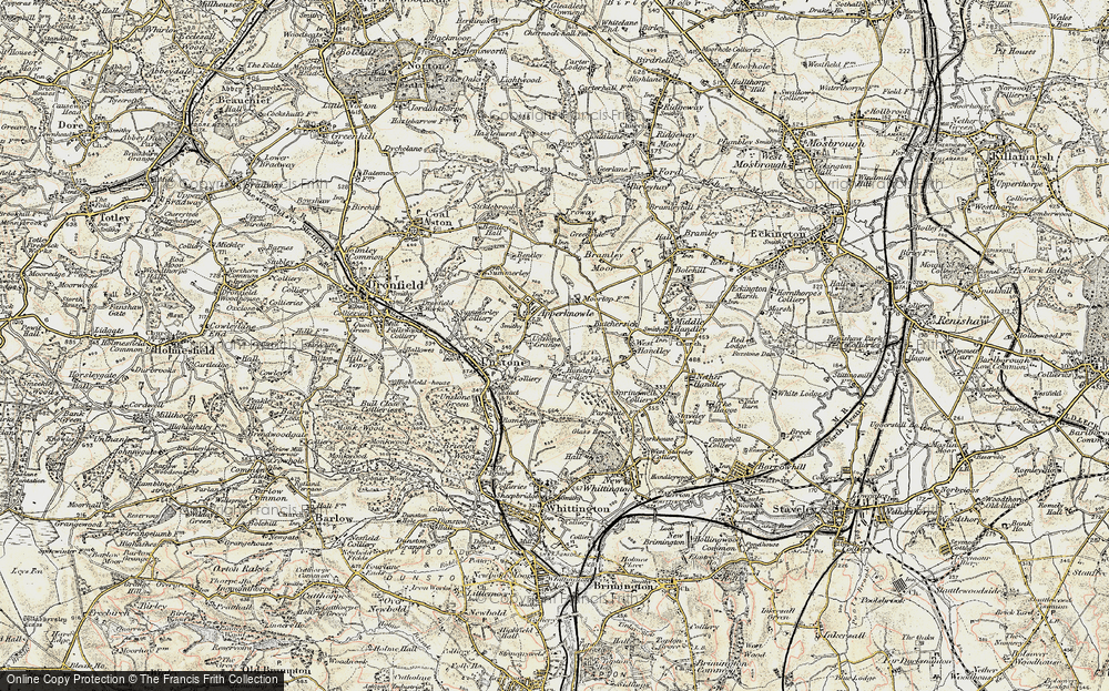 Old Map of Hundall, 1902-1903 in 1902-1903