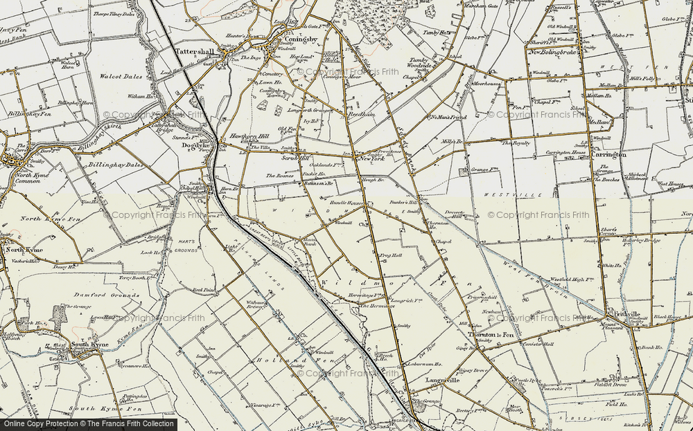 Old Map of Hundle Houses, 1902-1903 in 1902-1903