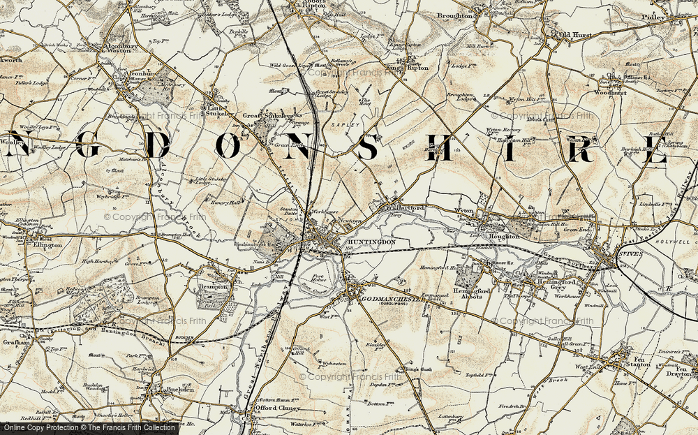 Huntingdon, 1901