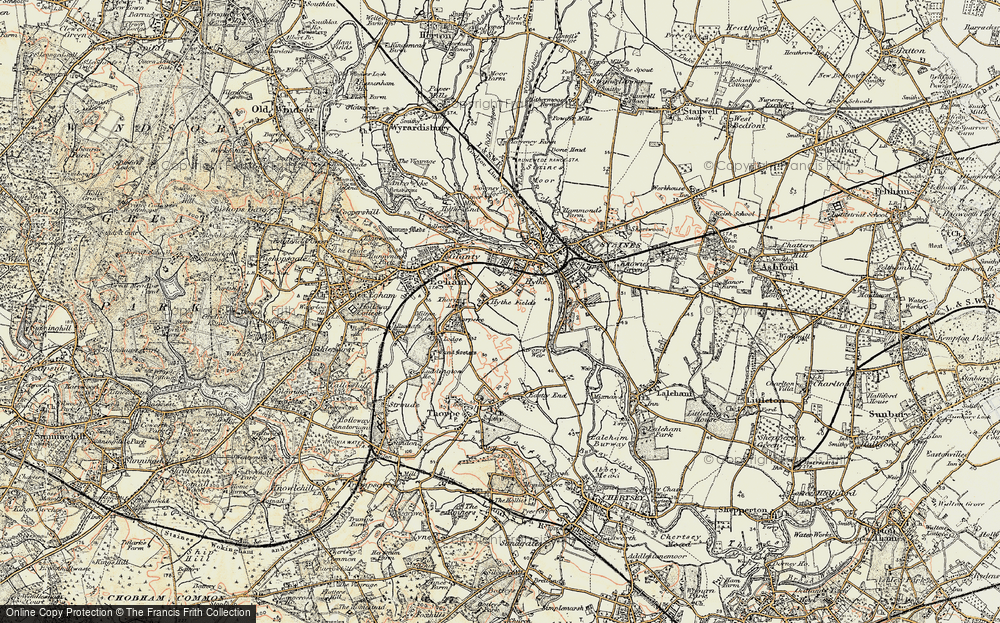 Old Map of Hythe, 1897-1909 in 1897-1909