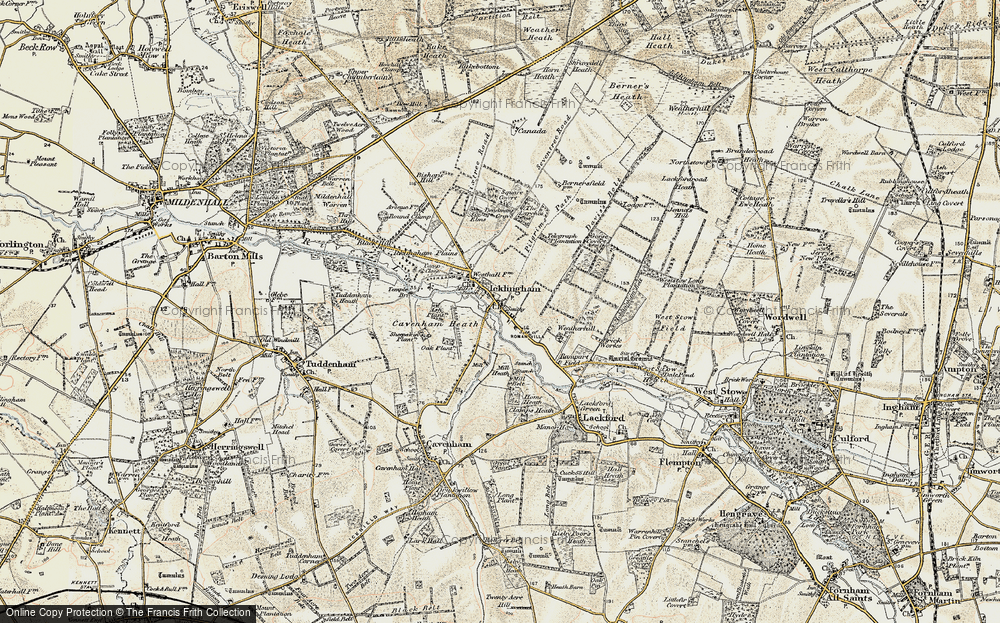 Icklingham, 1901