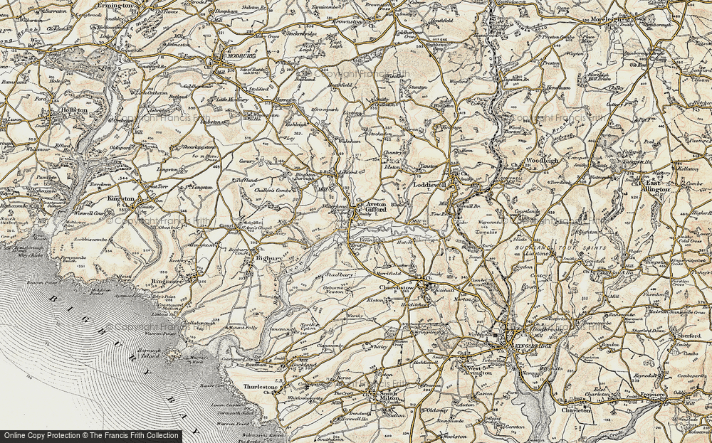 Old Map of Icy Park, 1899 in 1899