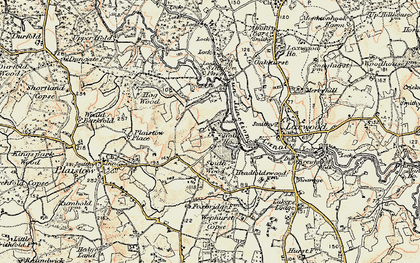 Old map of Ifold in 1897-1900