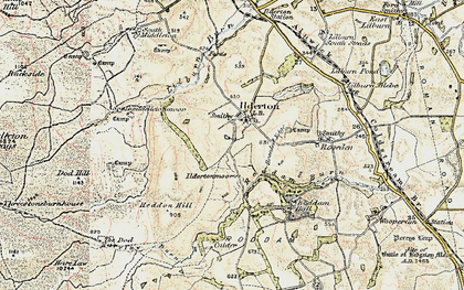 Old map of Ilderton in 1901-1903