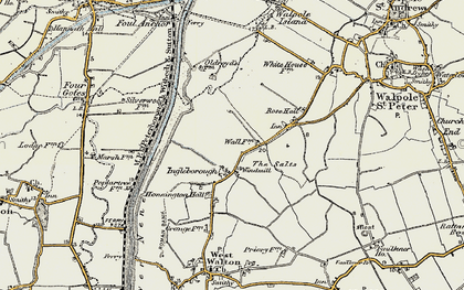 Old map of Ingleborough in 1901-1902