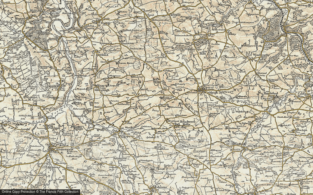 Old Map of Ingleigh Green, 1899-1900 in 1899-1900
