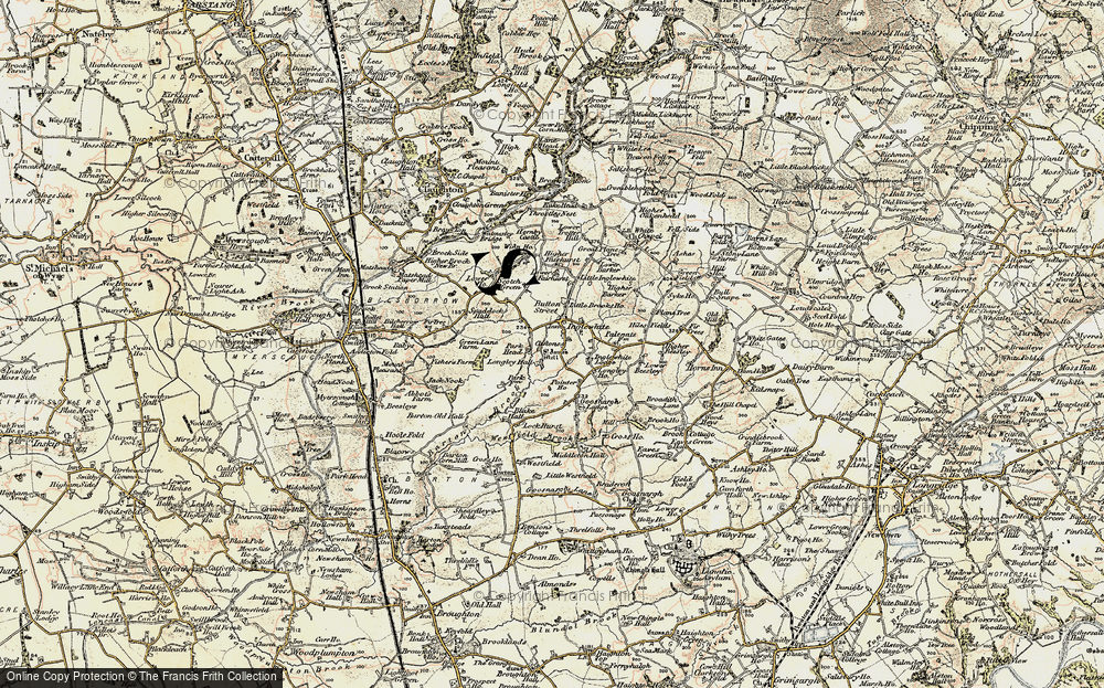 Old Map of Inglewhite, 1903-1904 in 1903-1904