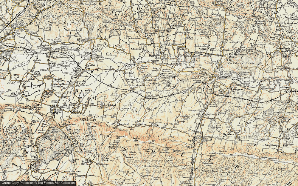 Old Map of Ingrams Green, 1897-1900 in 1897-1900