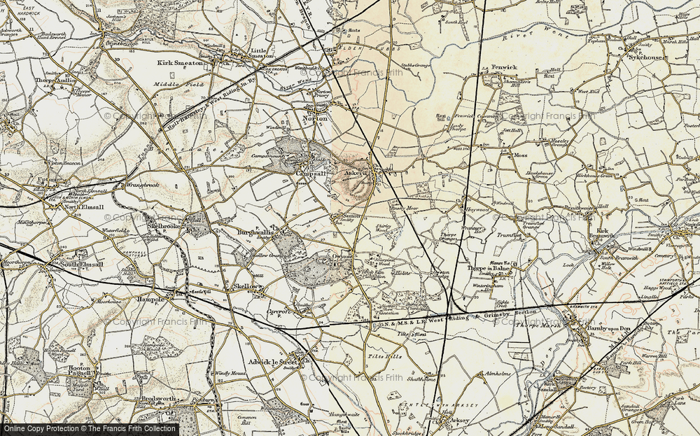 Old Map of Instoneville, 1903 in 1903