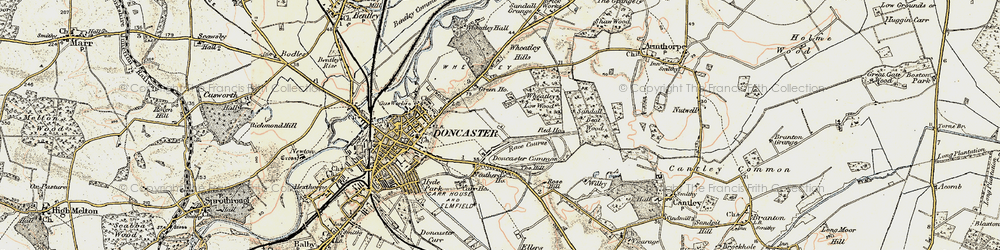 Old map of Intake in 1903