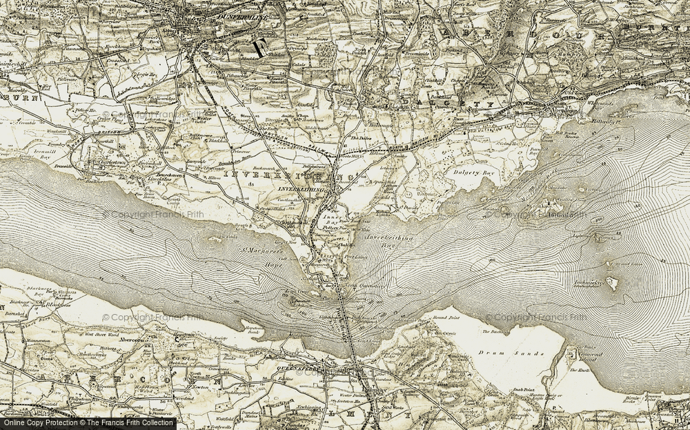 Old Map of Inverkeithing, 1903-1906 in 1903-1906