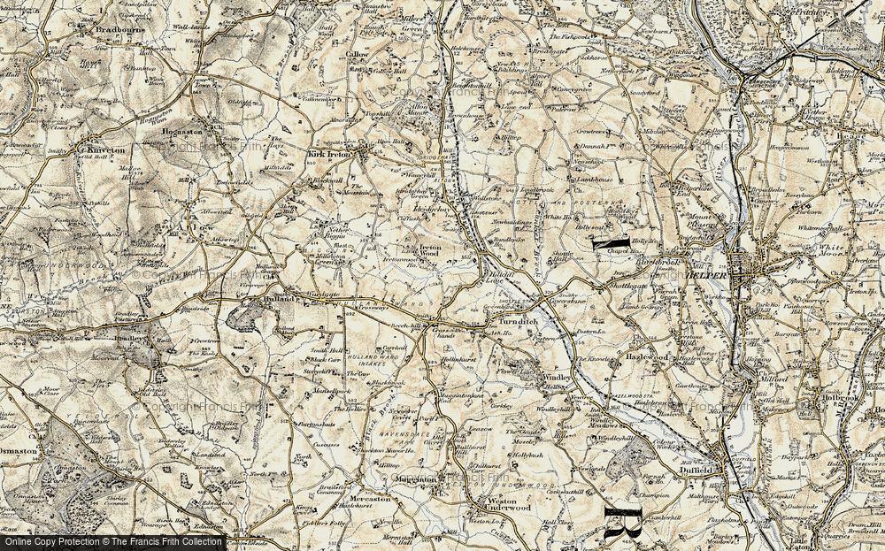 Old Map of Ireton Wood, 1902 in 1902