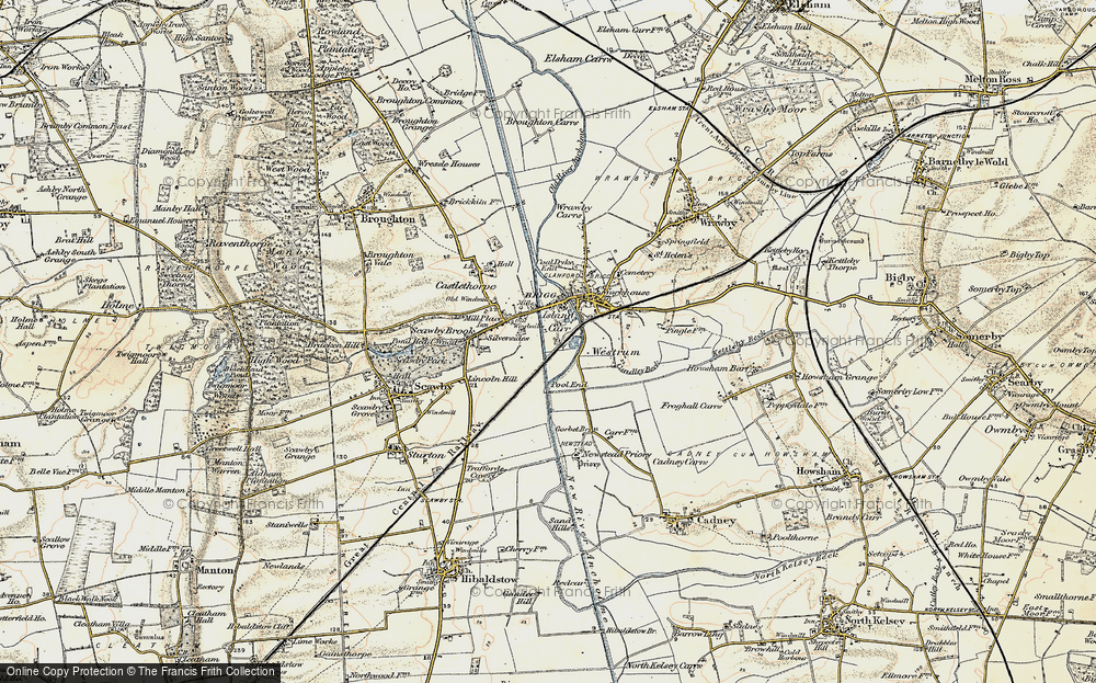 Old Map of Island Carr, 1903-1908 in 1903-1908