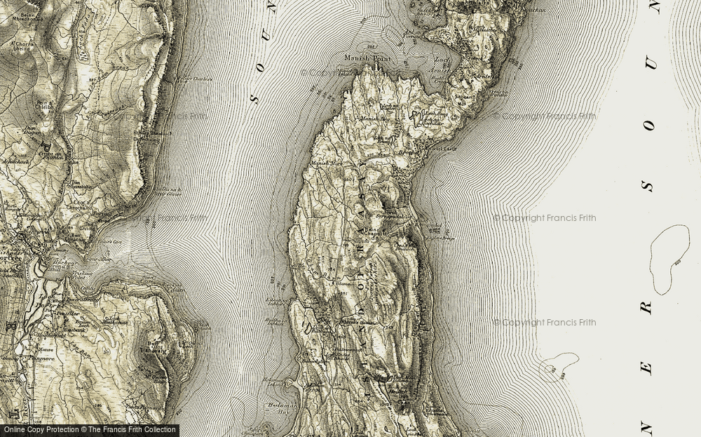 Isle of Raasay, 1908-1909