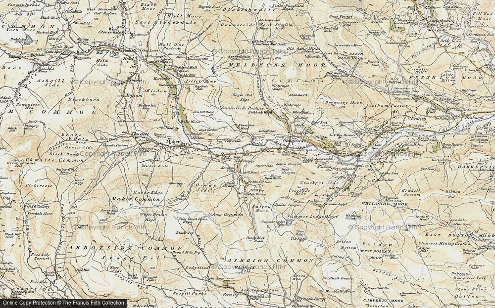 Old Map of Ivelet, 1903-1904 in 1903-1904