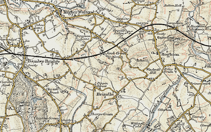 Old map of Jack Green in 1903