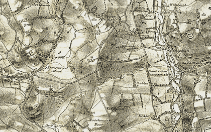 Old map of Jeaniefield in 1901-1904