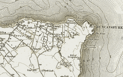 John O Groats 1911 1912 Rnc745171 Index Map 