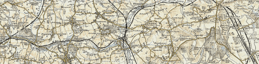 Old map of Jubilee in 1902