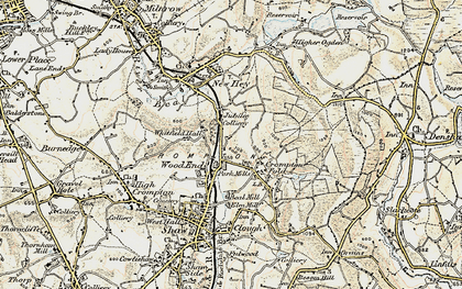 Old map of Jubilee in 1903