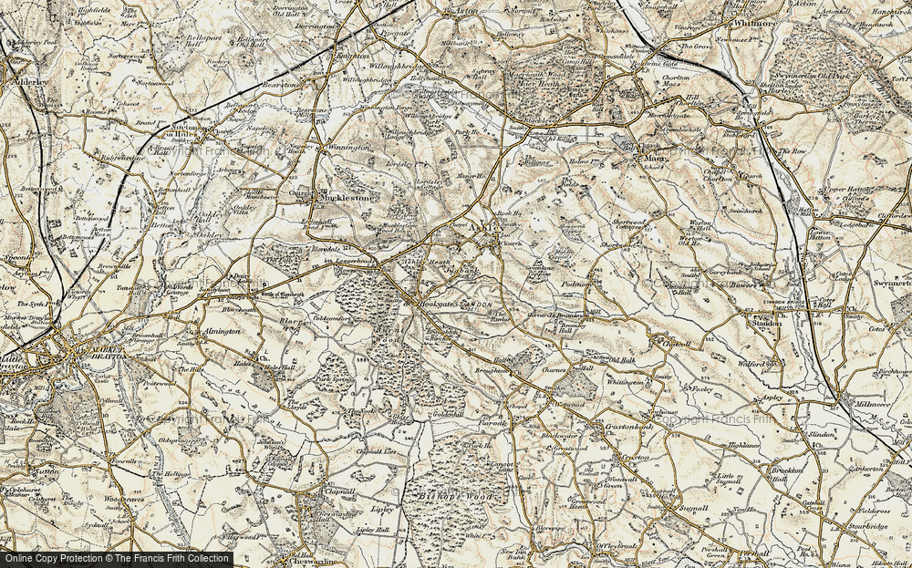 Old Map of Jugbank, 1902 in 1902