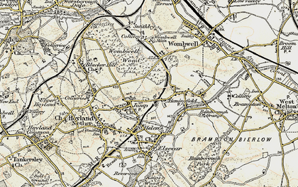 Old map of Jump in 1903