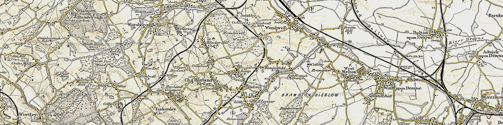 Old map of Jump in 1903