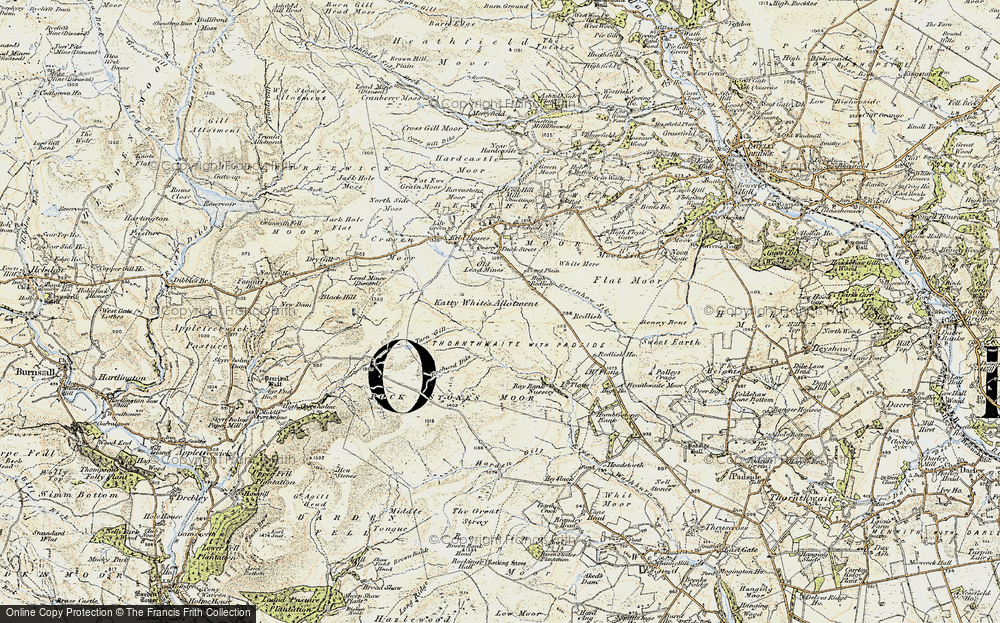 Old Map of Katty, 1903-1904 in 1903-1904
