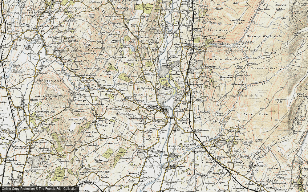 Old Map of Kearstwick, 1903-1904 in 1903-1904