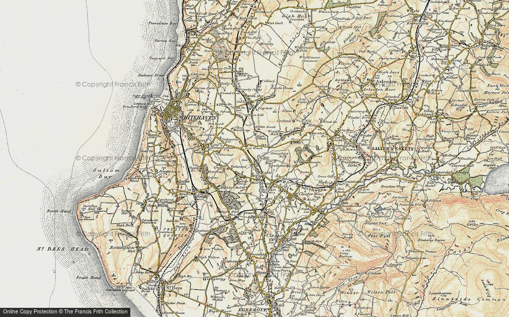 Old Map of Keekle, 1901-1904 in 1901-1904