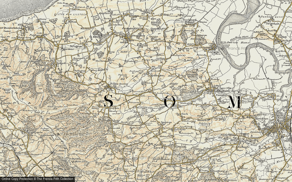 Old Map of Keenthorne, 1898-1900 in 1898-1900