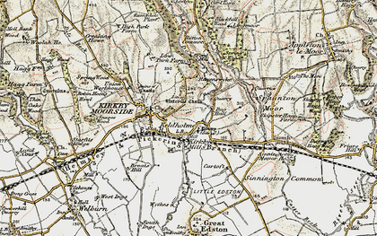 Old map of Keldholme in 1903-1904
