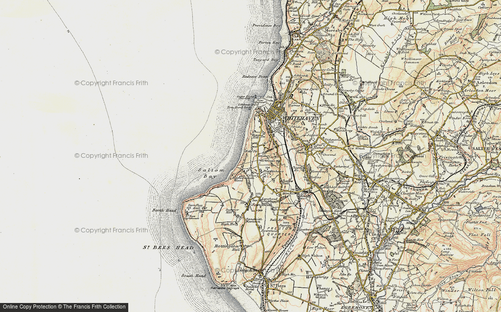 Old Map of Kells, 1901-1904 in 1901-1904