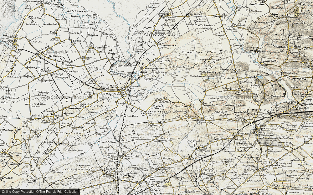 Old Map of Kelsick, 1901-1904 in 1901-1904