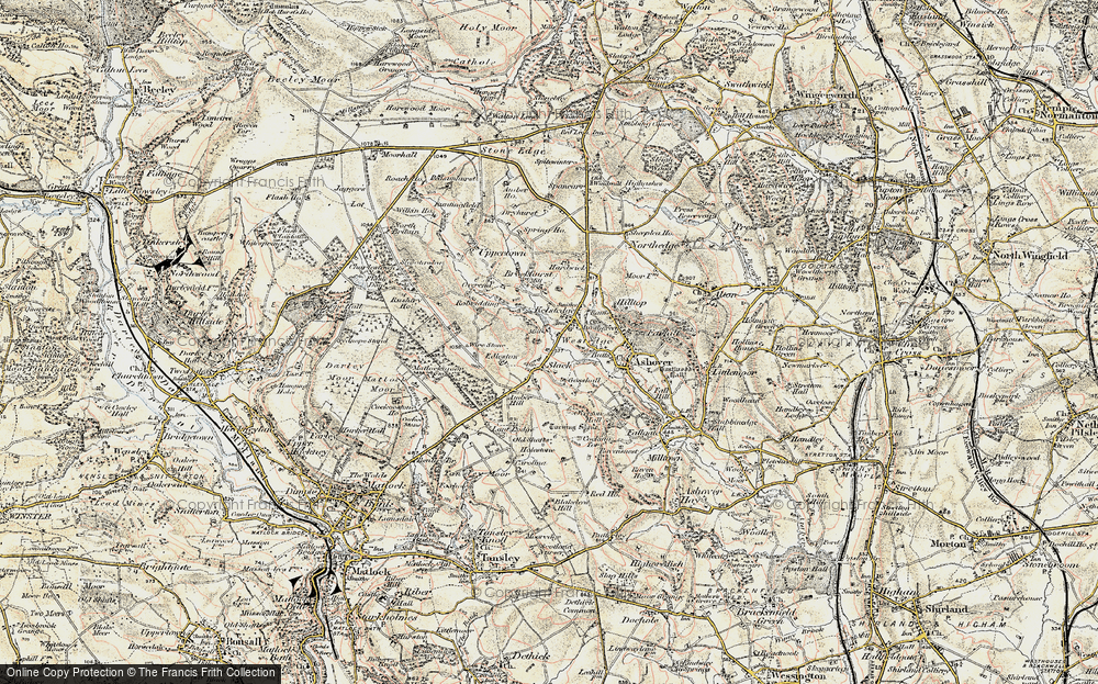 Old Map of Kelstedge, 1902-1903 in 1902-1903