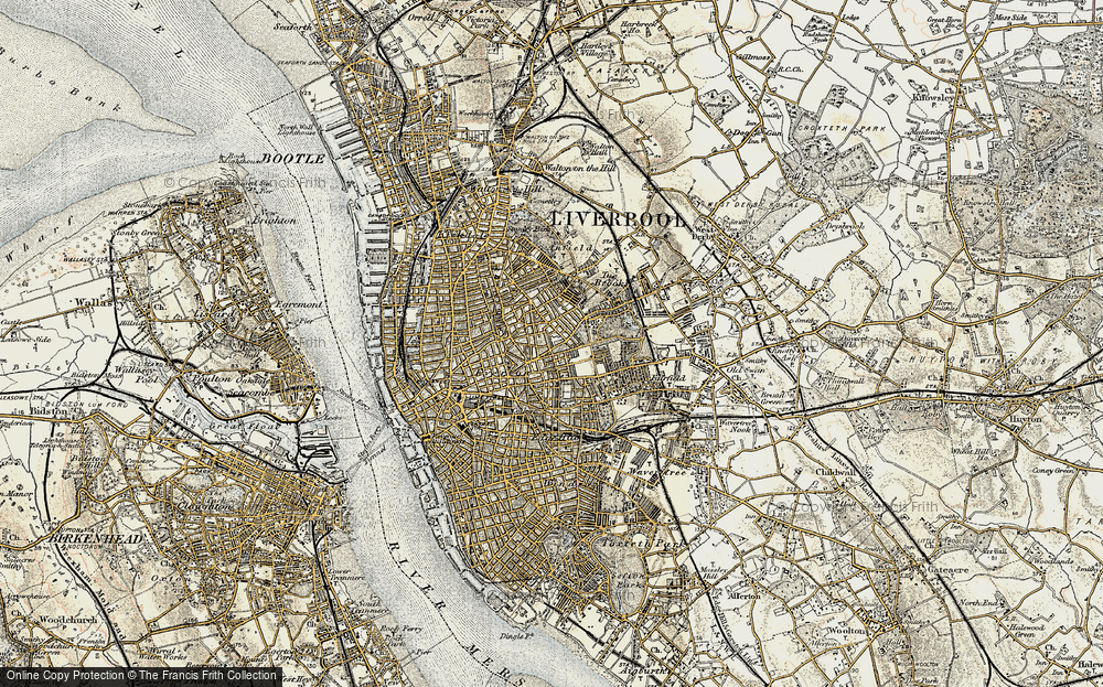 Old Map of Kensington, 1902-1903 in 1902-1903