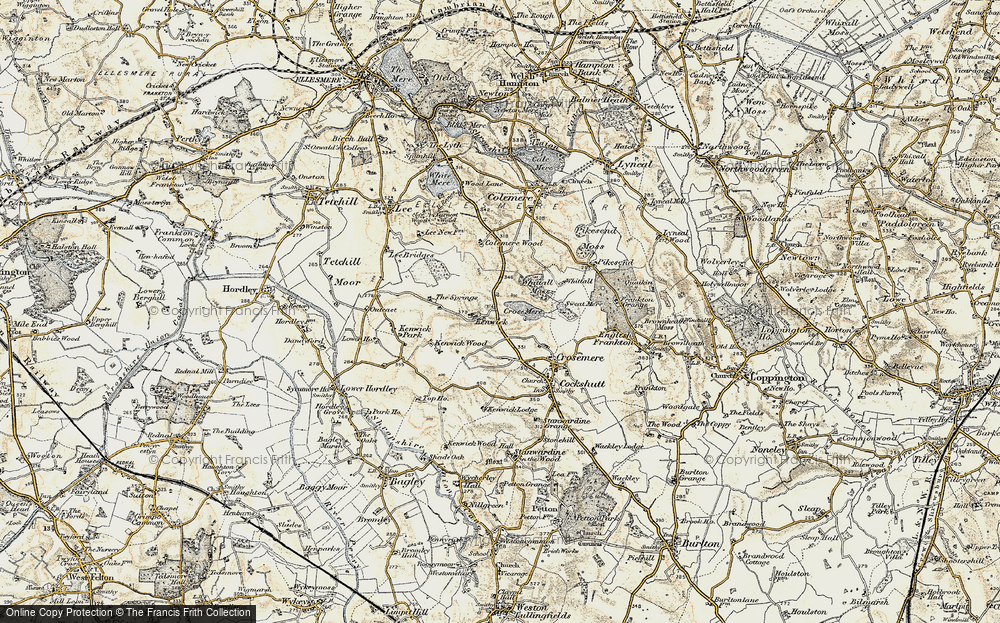 Old Map of Kenwick, 1902 in 1902