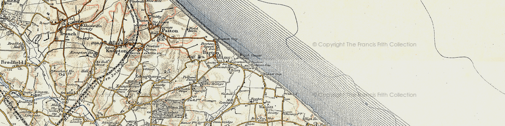 Old map of Keswick in 1901-1902
