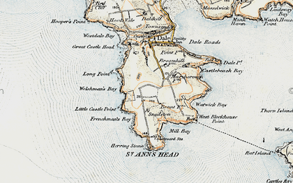 Old map of Kete in 0-1912