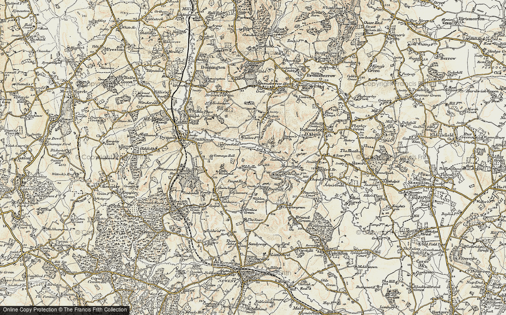 Old Map of Ketford, 1899-1900 in 1899-1900