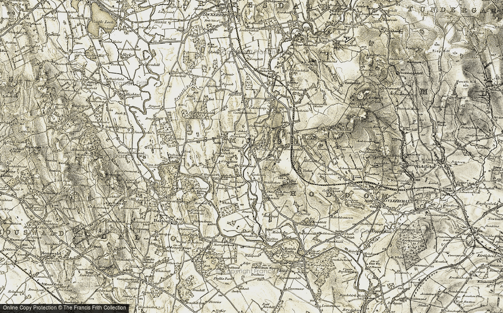 Old Map of Kettleholm, 1901-1904 in 1901-1904