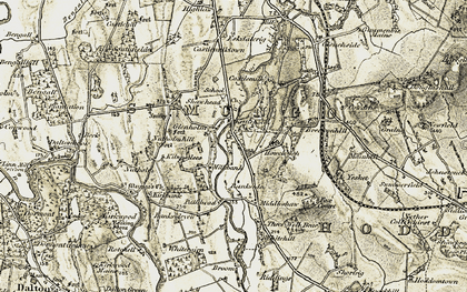 Old map of Breckonhill in 1901-1904