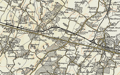 Old map of Keycol in 1897-1898