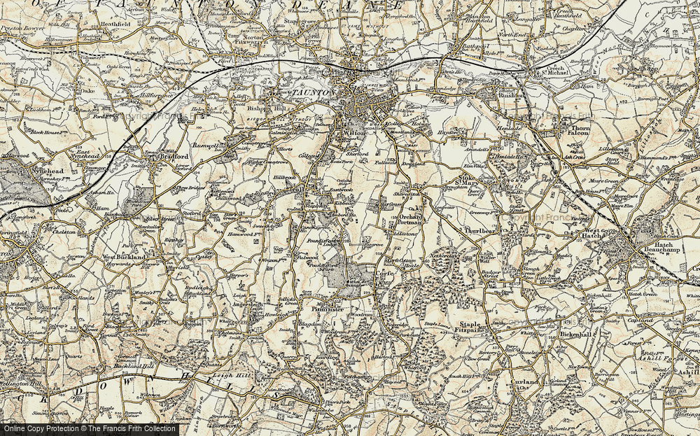 Old Map of Kibbear, 1898-1900 in 1898-1900