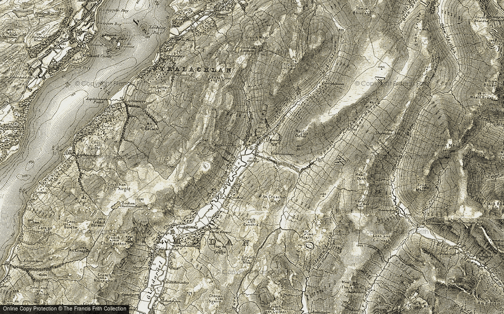 Old Map of Kilbridemore, 1906-1907 in 1906-1907