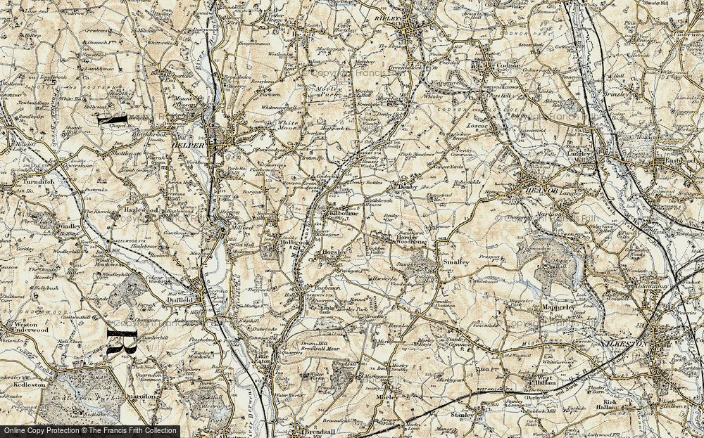 Old Map of Kilburn, 1902-1903 in 1902-1903