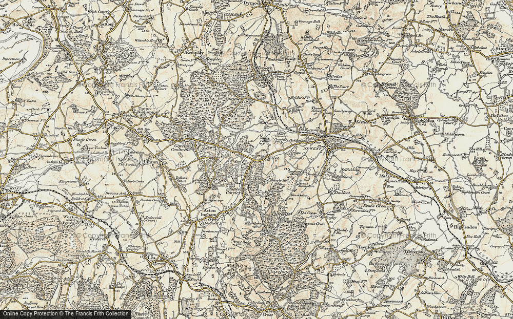 Old Map of Kilcot, 1899-1900 in 1899-1900