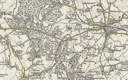 Old map of Kilcot in 1899-1900