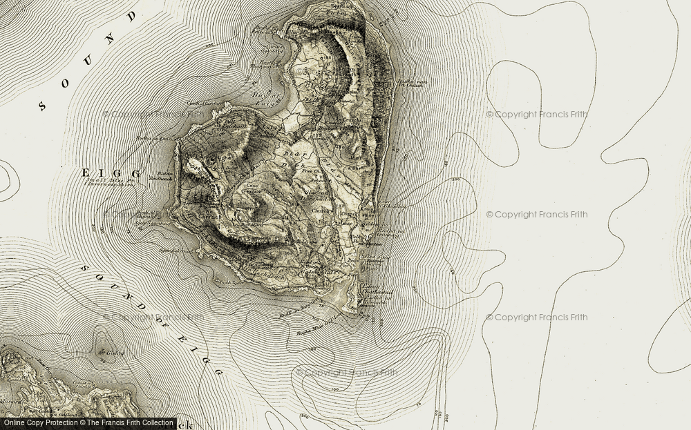 Old Map of Kildonan, 1906-1908 in 1906-1908